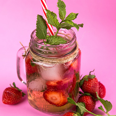 A strawberry sangria dream